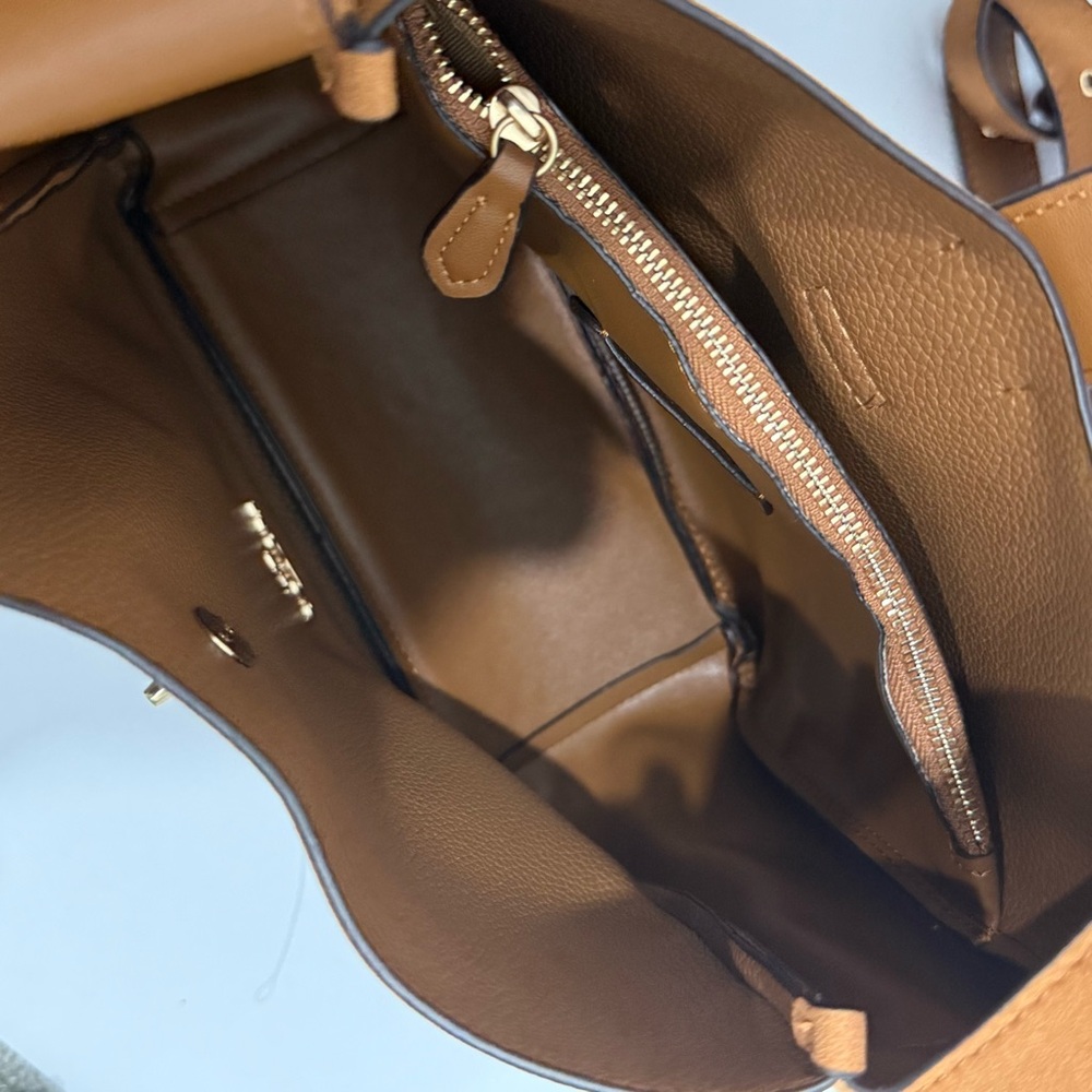 Coach Hadley Suede Shoulder Bag - Picture 2 of 8